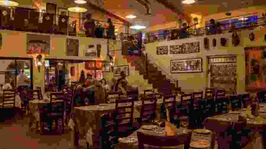 Enjoy dinner at a restaurant