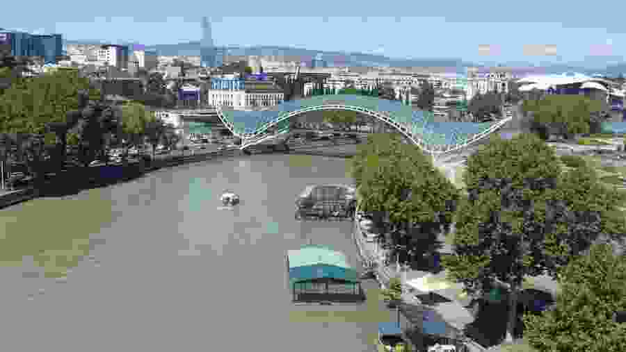 Peace Bridge, Tbilisi