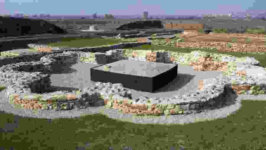 Roman ruins in Ulpiana