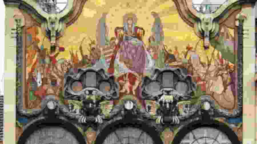 Hungarian Art Nouveau Styled Building