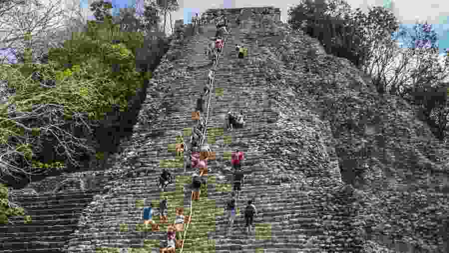 Mayan city ruins
