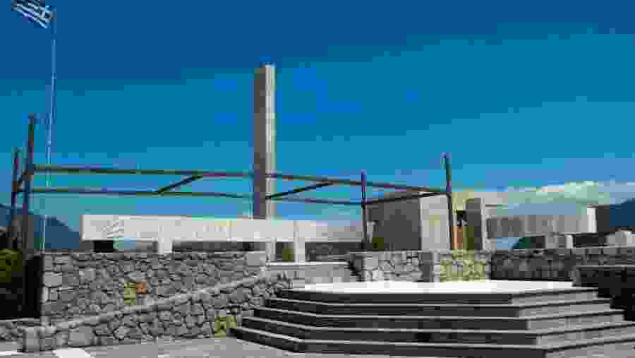 Pay your respects at the Distomo Massacre Memorial