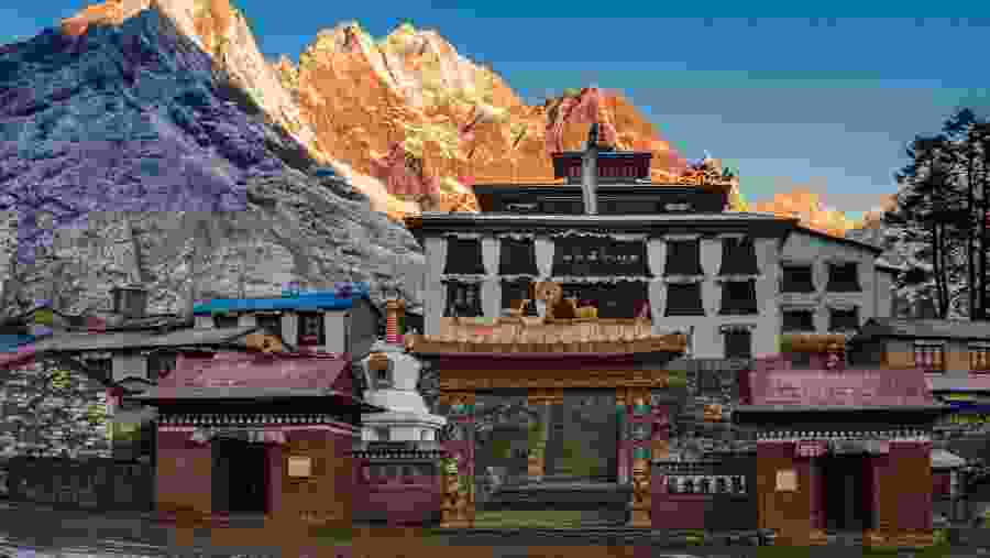 Tengboche Monastery in Nepal