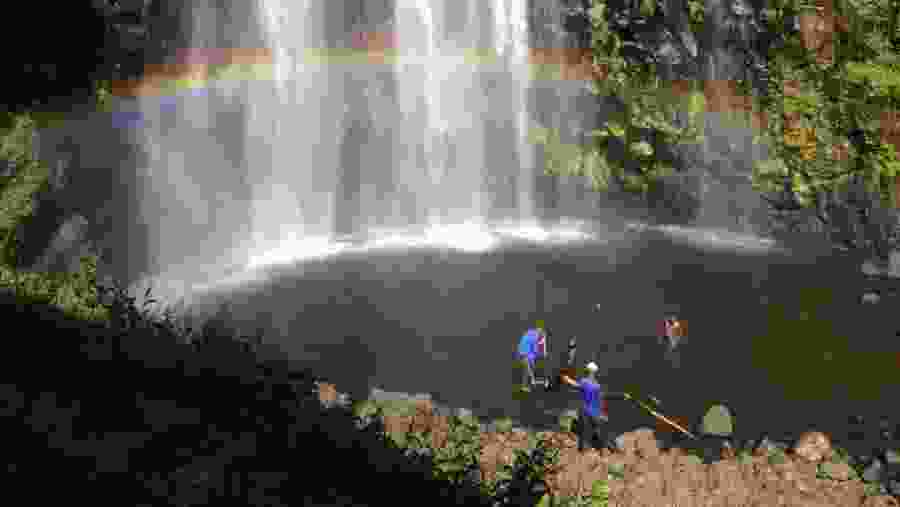 Rainbow at Materuni Falls