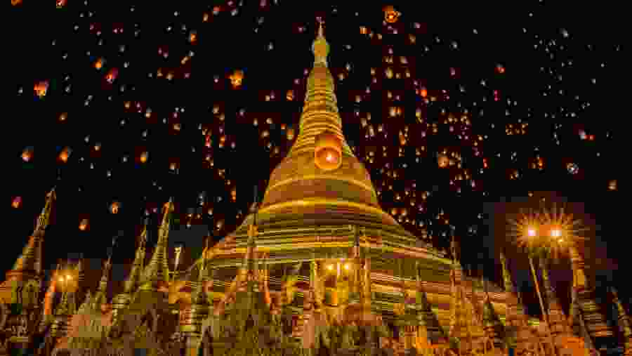 Golden Pagoda in Bagan