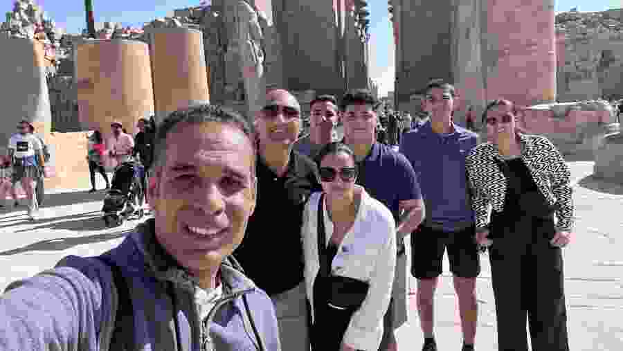 Travellers Enjoying the Tour