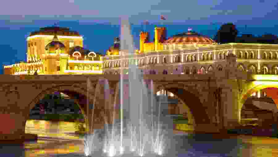 Stone Bridge, Skopje