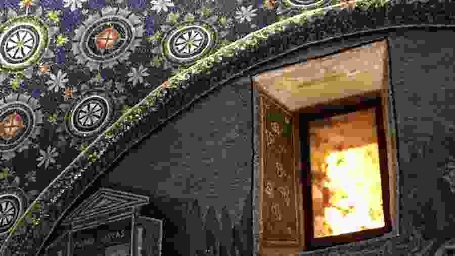 Beautiful Mosaic on the Monument