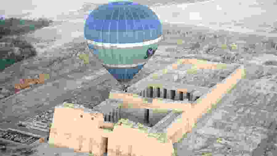 Hot Air Balloon Tour Over Luxor City