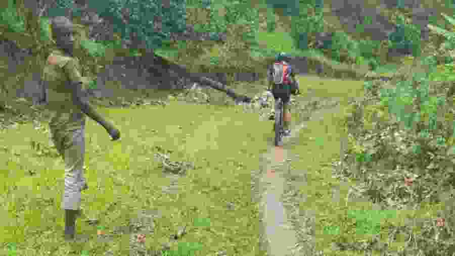 Travelers on the Congo trail