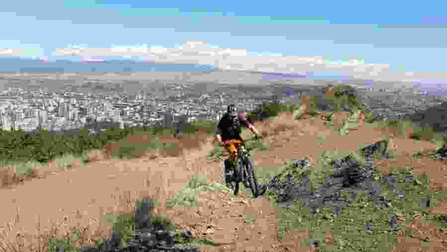 Experience challenging ride up the Khevi Mountain