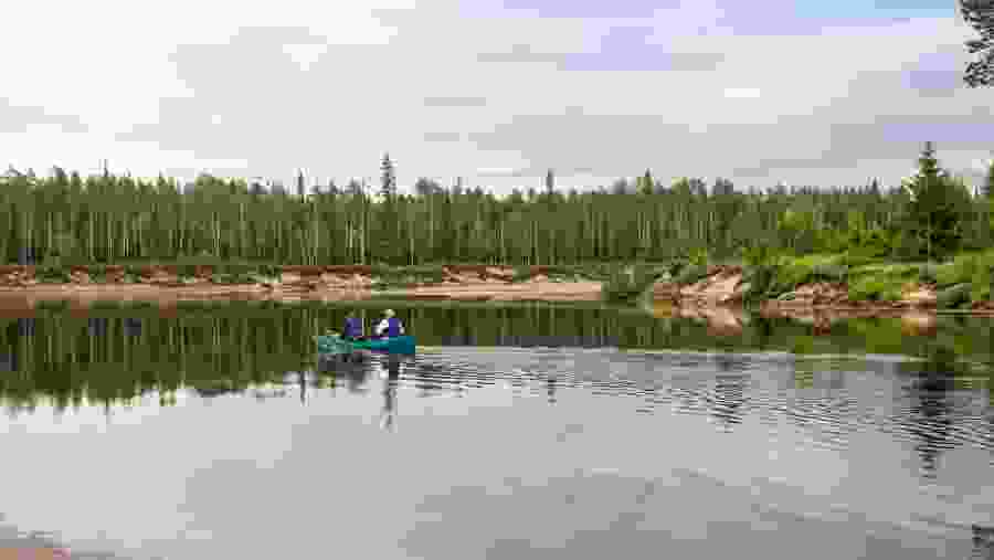 Admire the view of the islands around