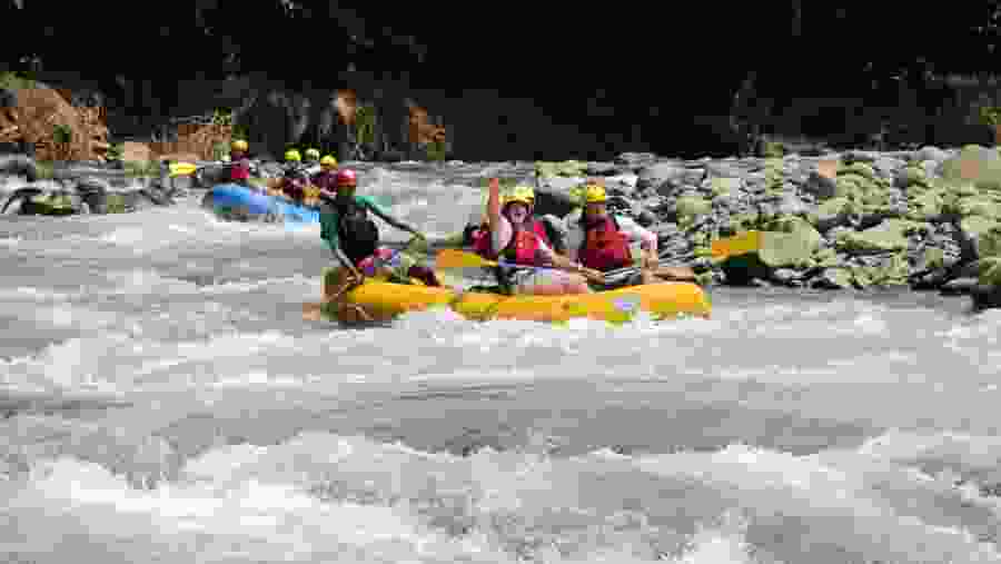 Whitewater Rafting on Naranjo River