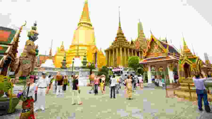 Temple of the Emerald Buddha In Bangkok, Thailand
