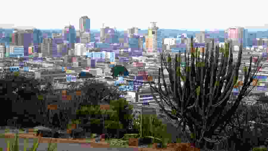 Admire the views of Harare City