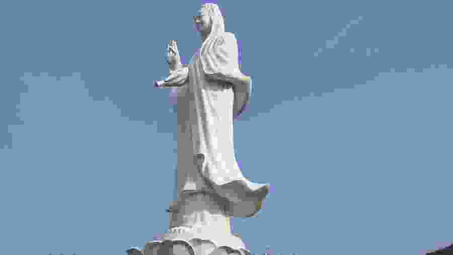 Lady Buddha Statue In Vietnam
