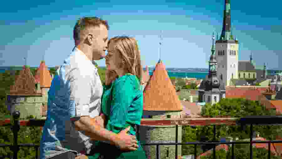 Photoshoot in Tallinn Old Town, Estonia
