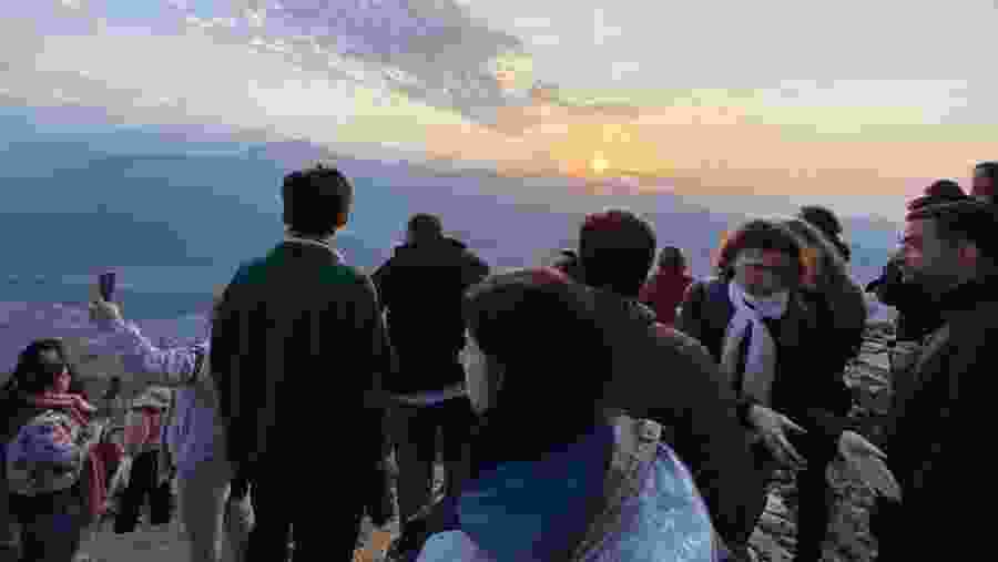 Sunrise view from Sarangkot