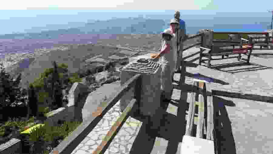 Prophet Elias Monastery, Santorini