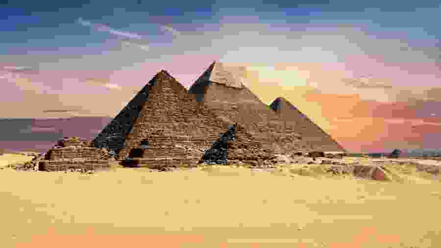 The Giza Pyramids