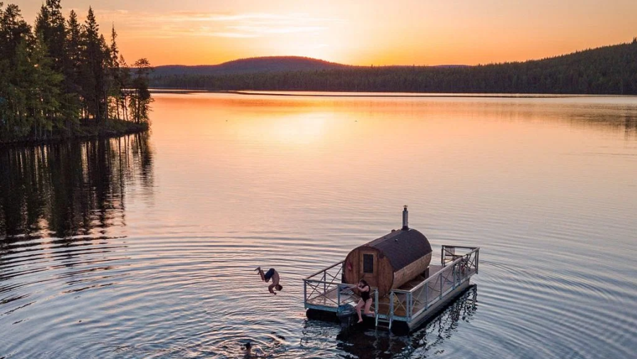 Sauna Boat Tour