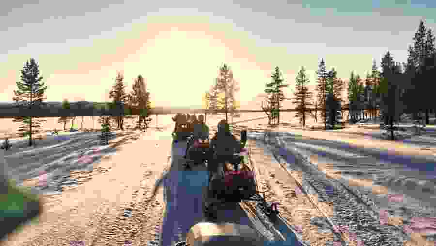 Snowmobile Rides