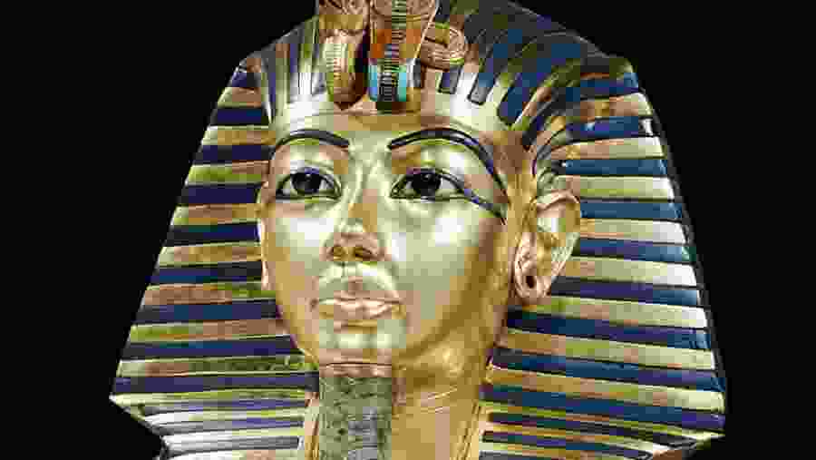 Marvel at the Death Mask of Tutankhamun