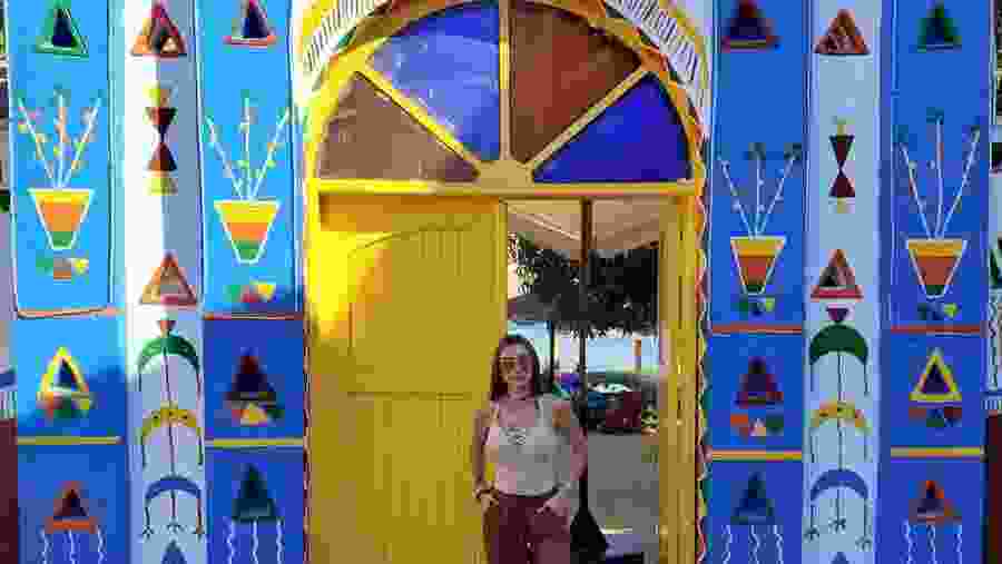 Admire the local houses at the Nubian Village