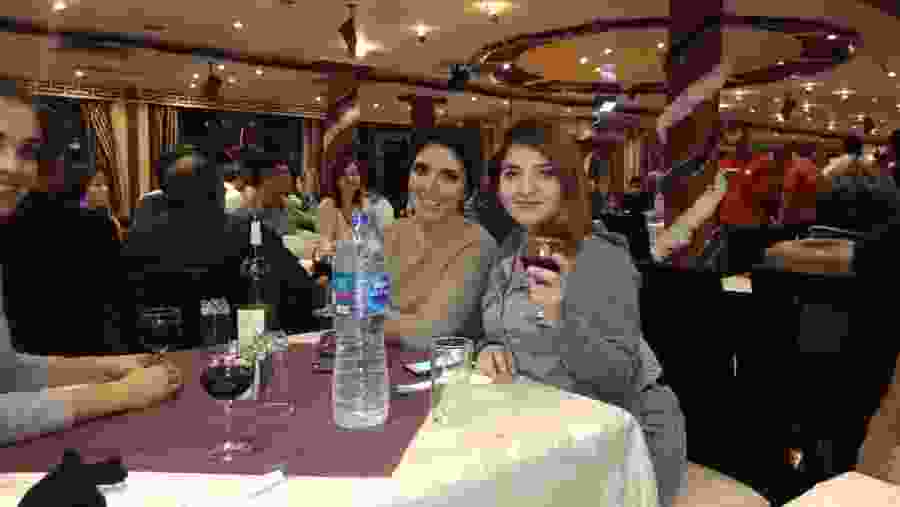 Dinner on the Cruise