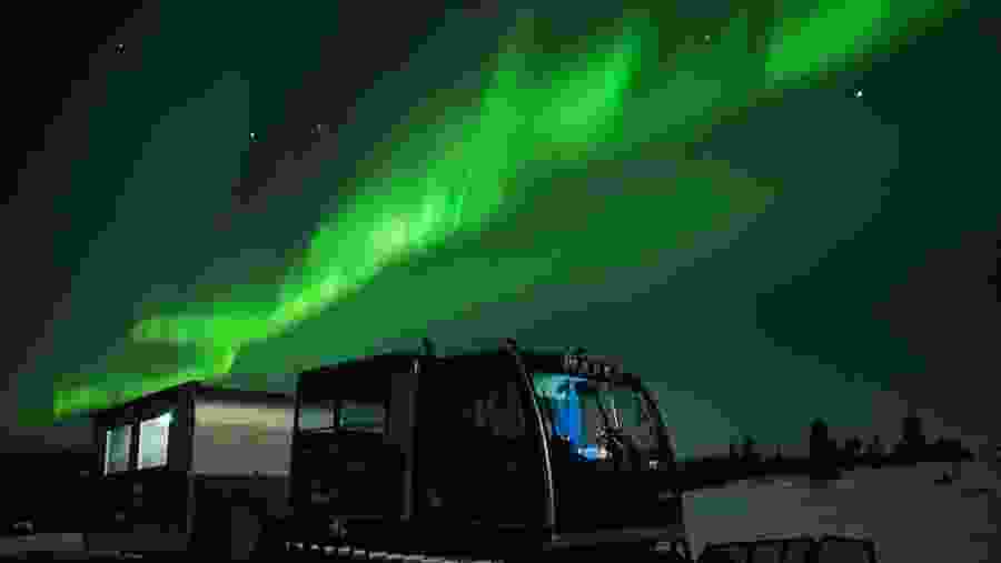 View of the Snowcat