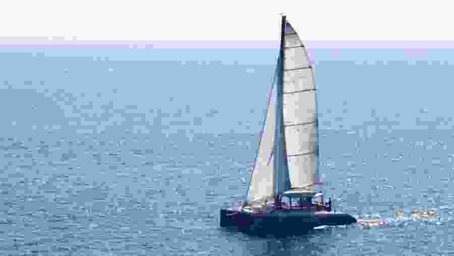 Sailing in Indian Ocean