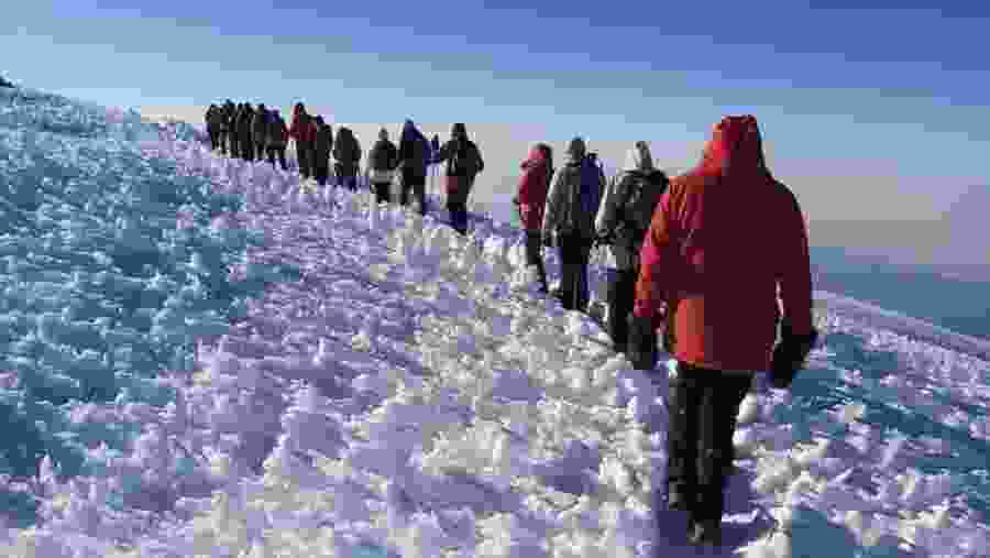 Follow the Machame route