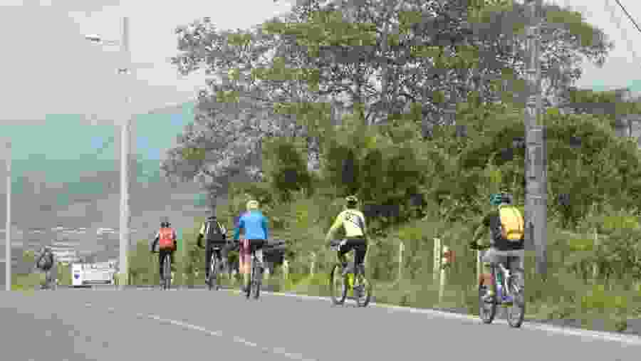 Cycling through Ecuador