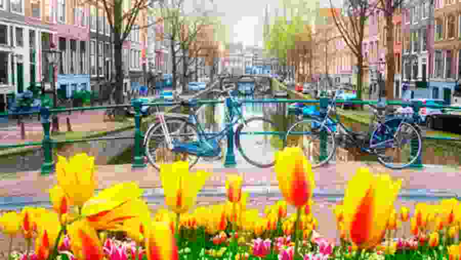Amsterdam Rundgang Altstadt und Grachten