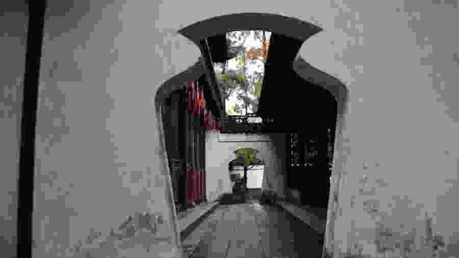 Architectural design inside the Garden