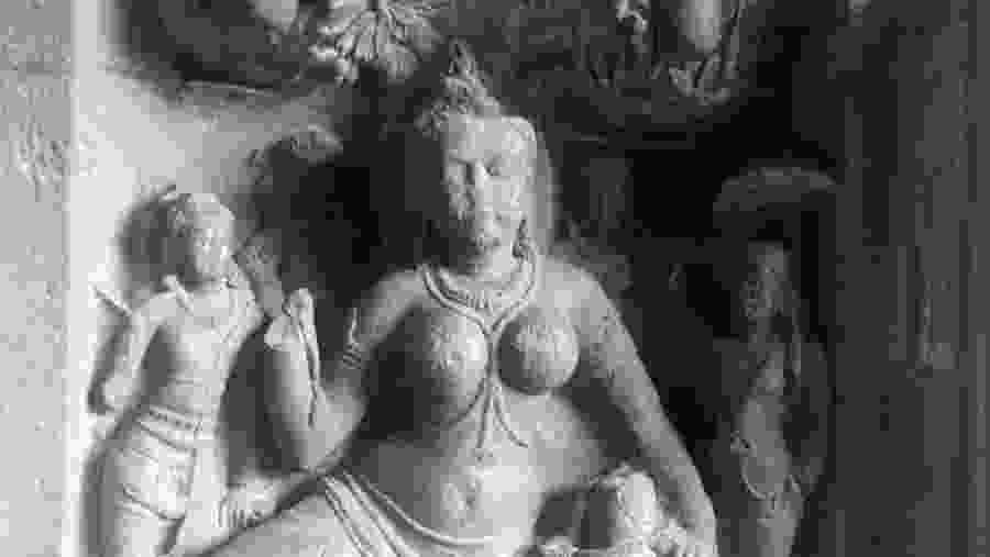 stone carving of Ellora Cave
