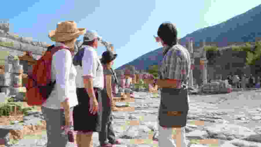 Tour Guide in Ephesus