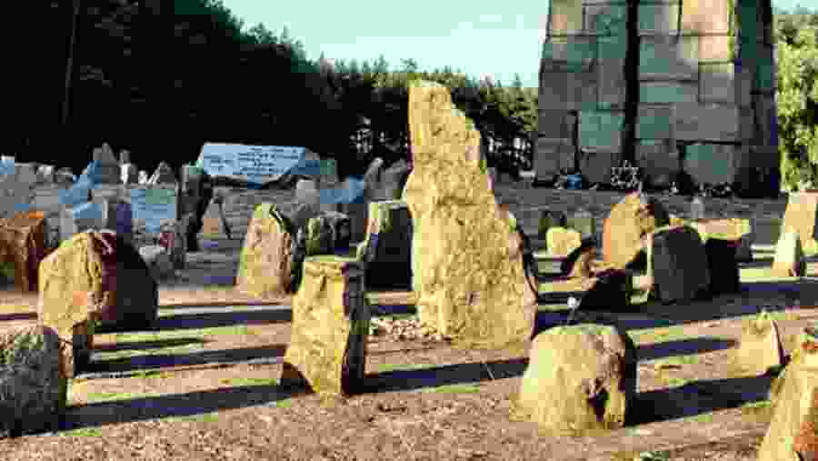 Treblinka Memorial Site In Poland