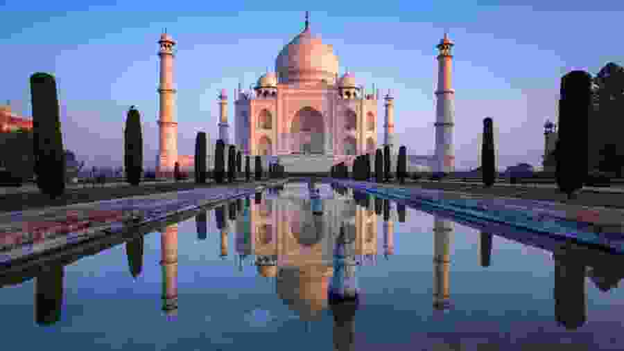 Marvel at the Taj Mahal in Agra, India