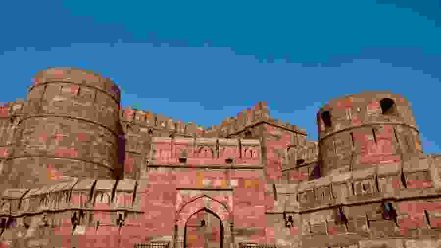 Out Side of Agra Fort