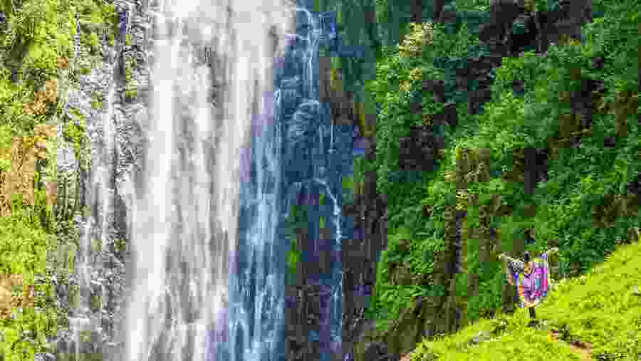 Witness the scenic Materuni Waterfalls