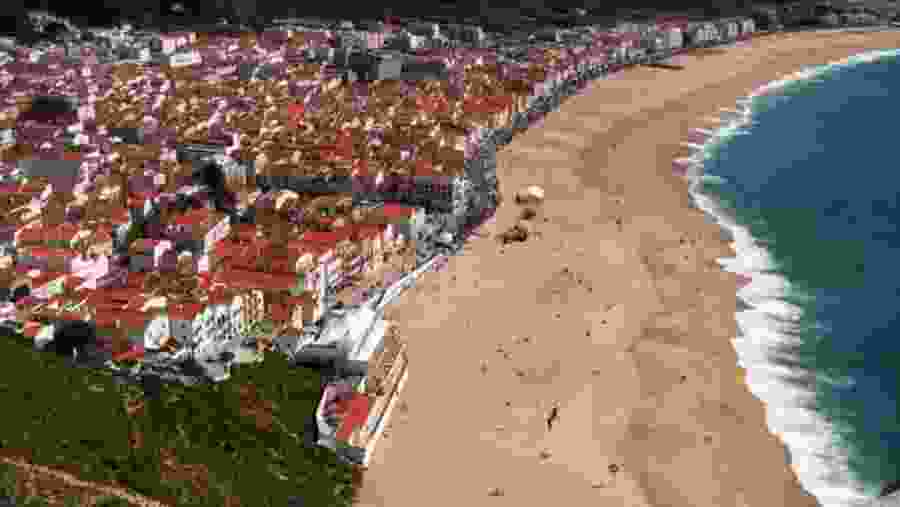 Mediterranean Sea and Beach