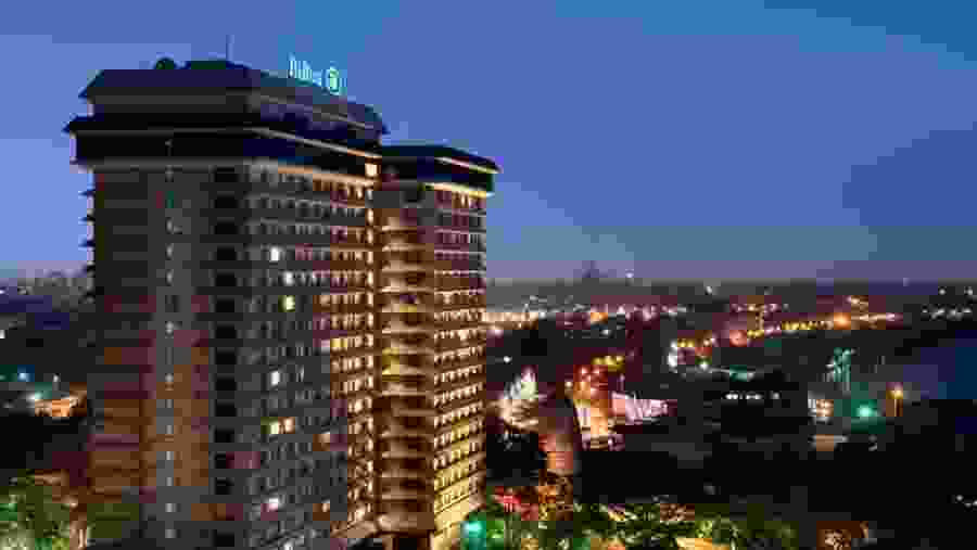 The Night-view of Colombo
