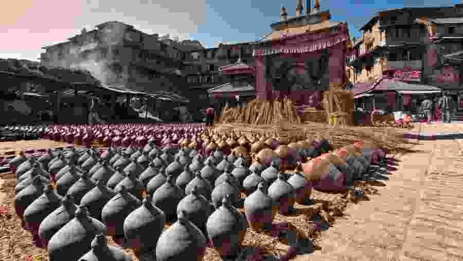 See the Unique Pottery in Pottery Square