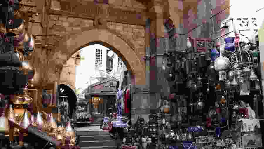 Shop at the Khan-el-Khalili Bazaar
