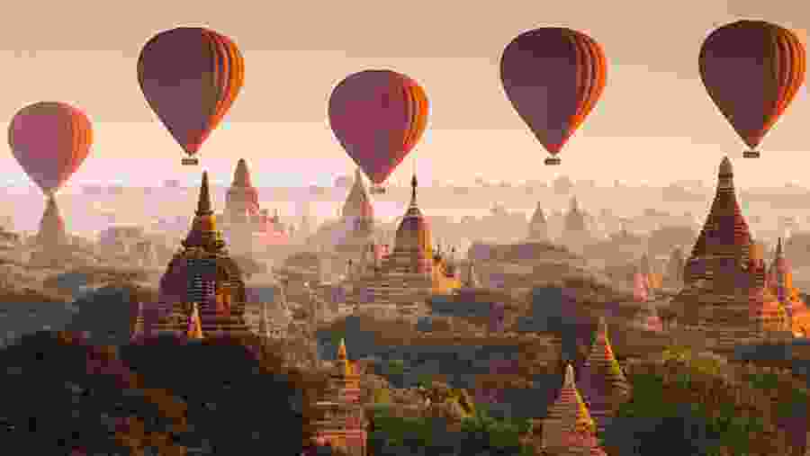 Balloon Ride in Bagan