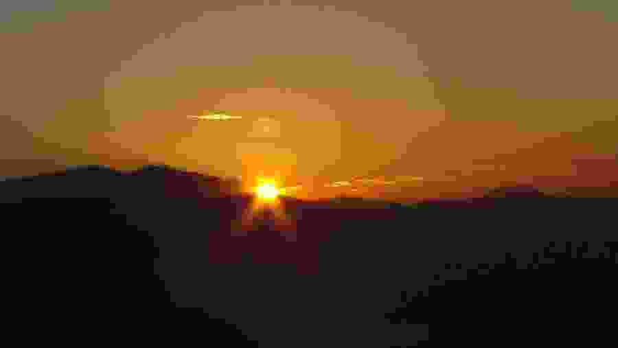 Sunrise from Nagarkot