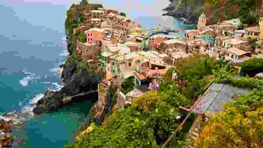 Cinque Terre Aerial View