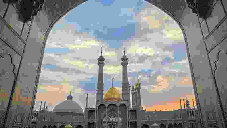 The holy shrine of Fatima Masoumeh
