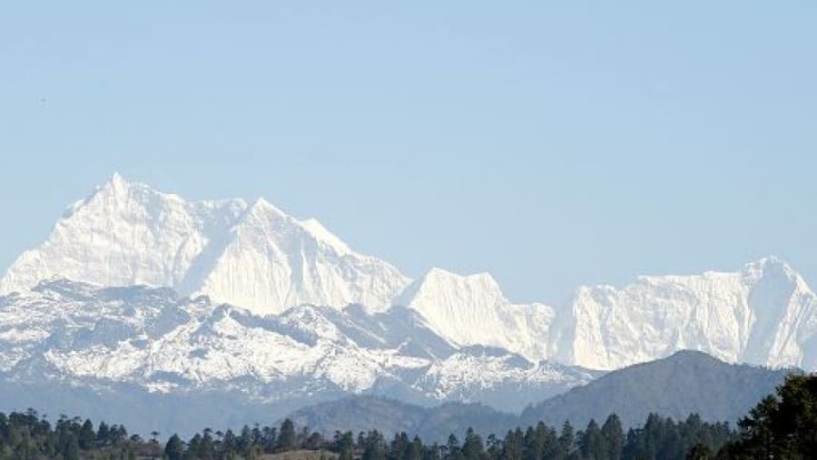 Gangkar Puensum, the highest mountain of Bhutan